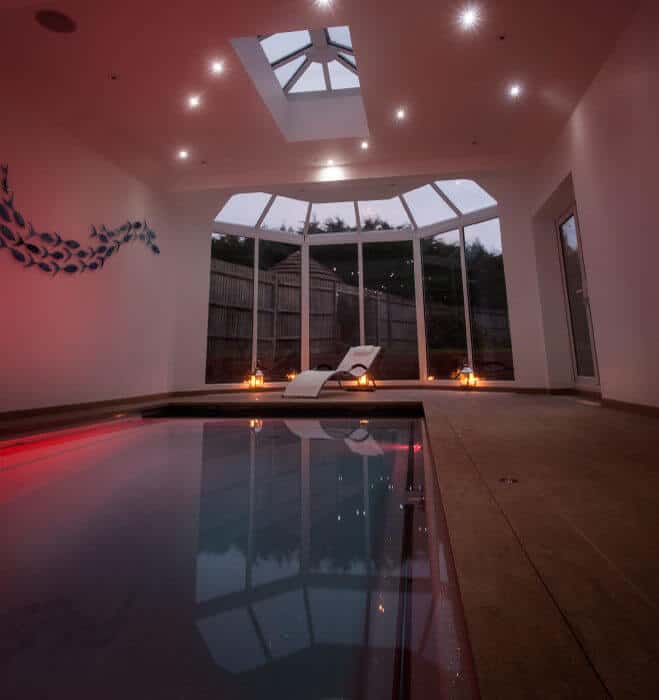 Compass Pools Indoor Pool