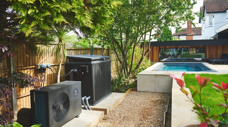 Poolside water conditioning system