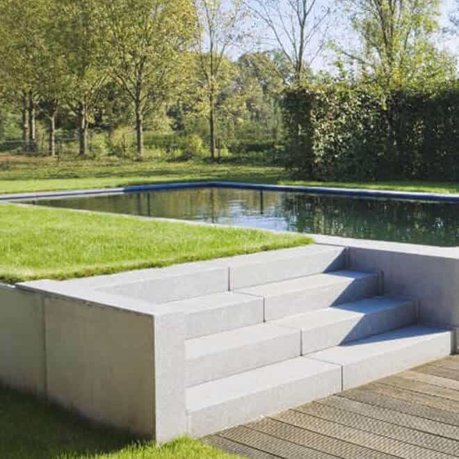 Pool with Steps and Turf
