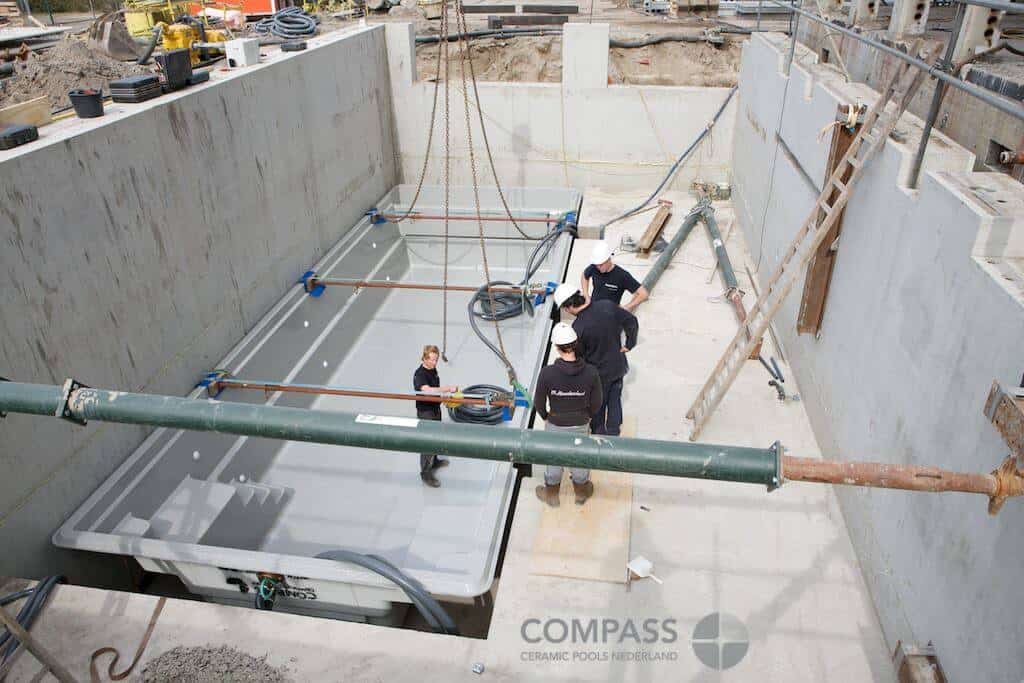 Compass Pool construction
