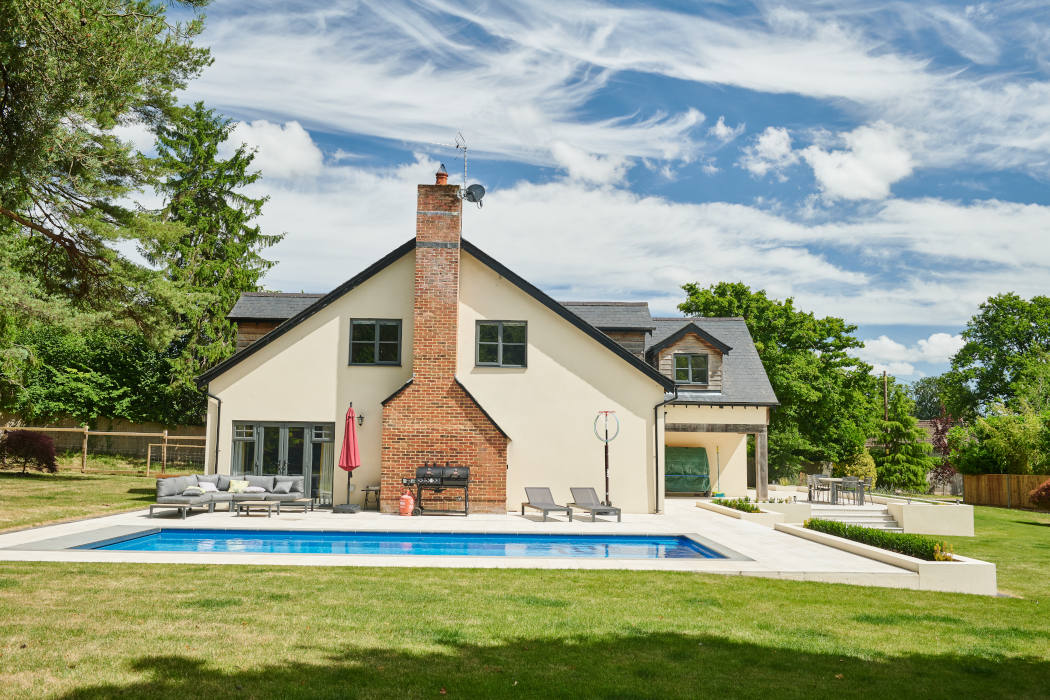 Outdoor Pool Installation in Hampshire Gallery image 2