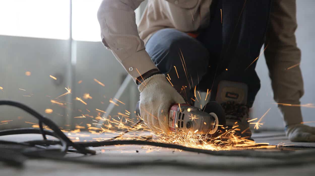 Angle Grinder Work