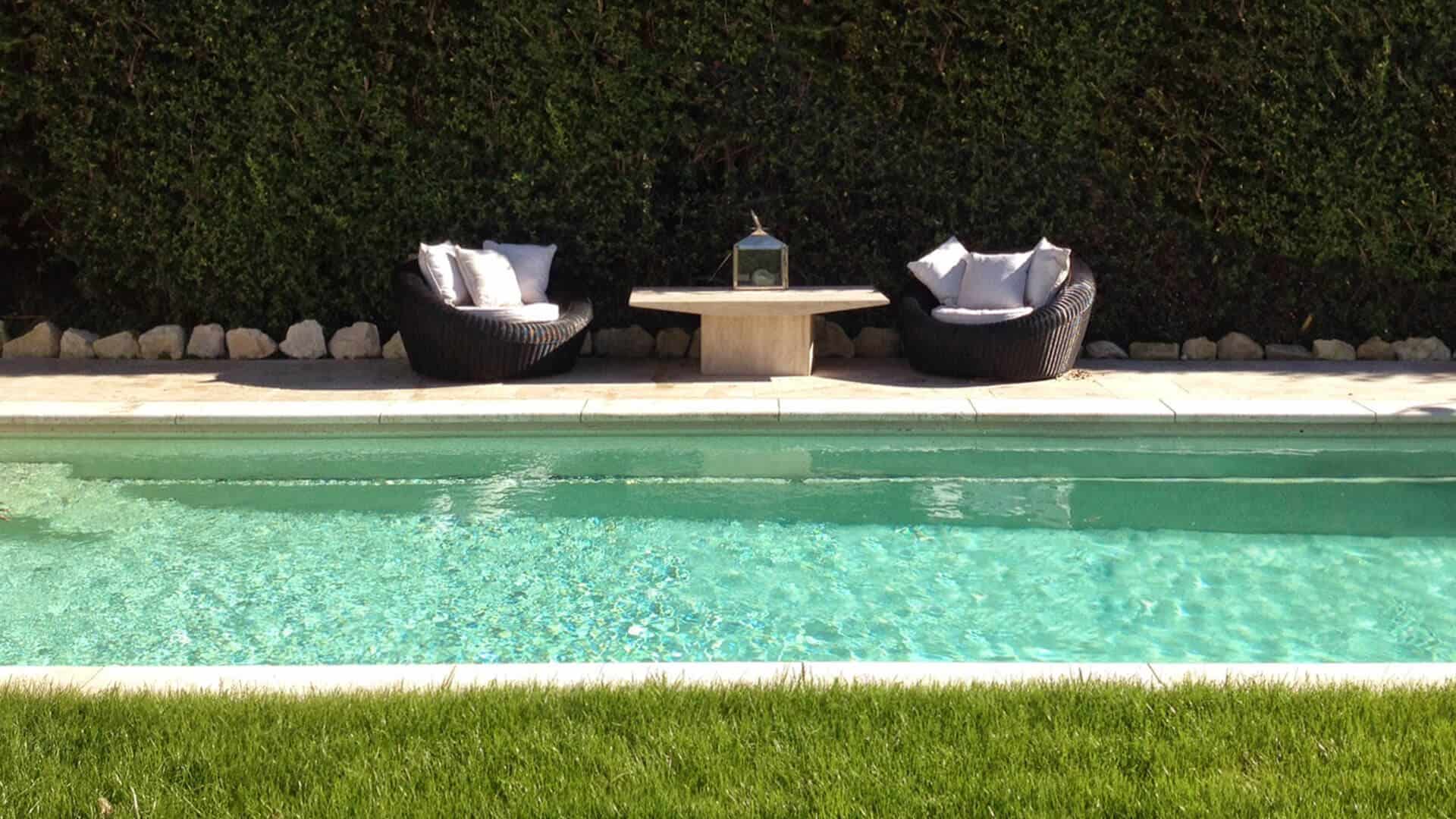 Saltwater Swimming Pool loungers