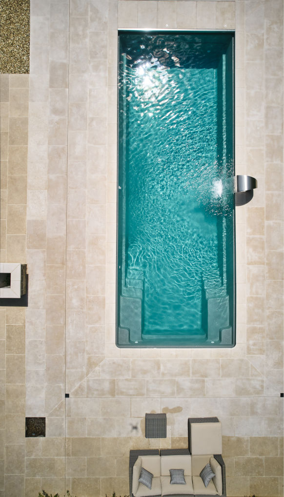 Tranquil Outdoor XL-Trainer Pool in Wells Somerset Case Study Side Image