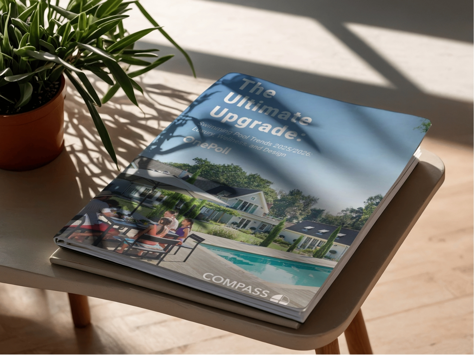 Front cover of the Compass Pools by Waterstream swimming pool industry trend report